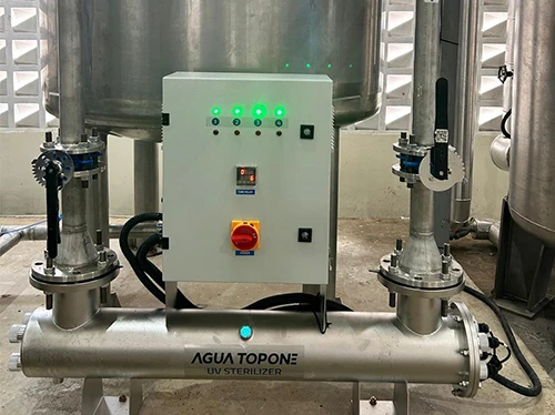¿Se debe instalar un esterilizador de agua UV antes o después de un tanque de...